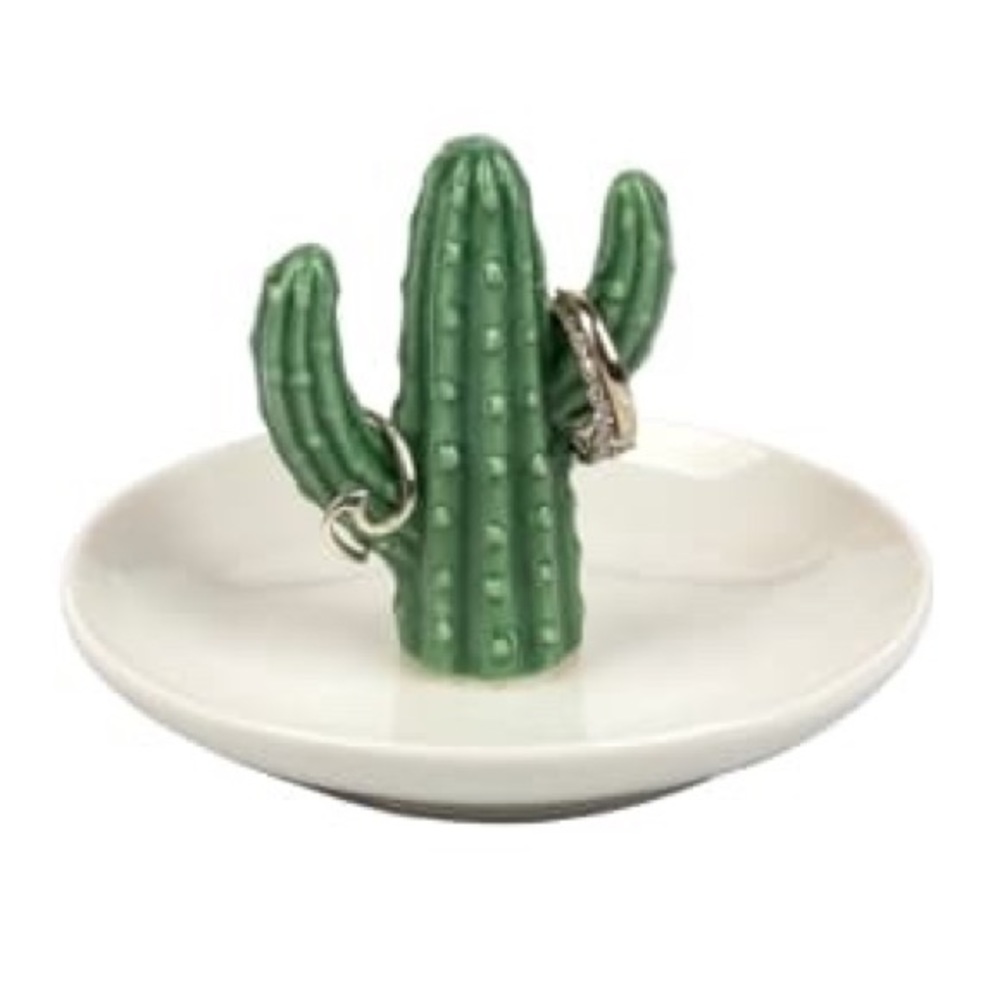 Decorative Ceramic Cactus Ring Tray NWT - Picture 7 of 7